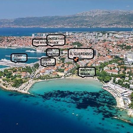 Il Giardino Luxury Rooms & Suites Сплит Екстериор снимка