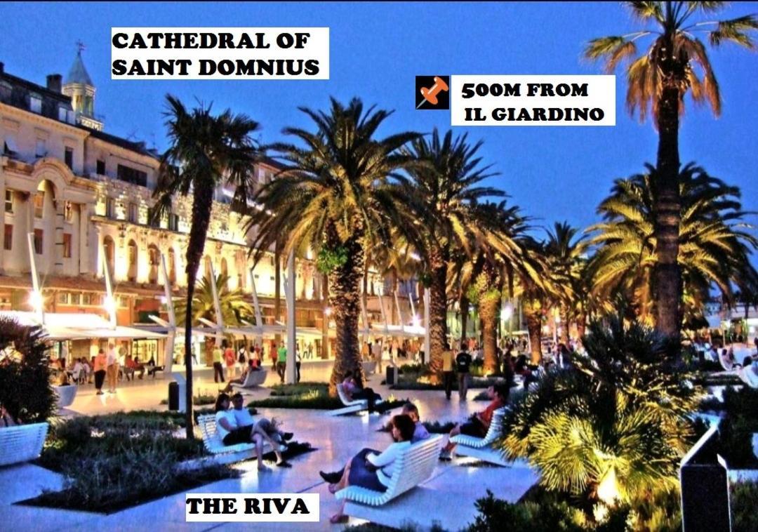 Il Giardino Luxury Rooms & Suites Сплит Екстериор снимка